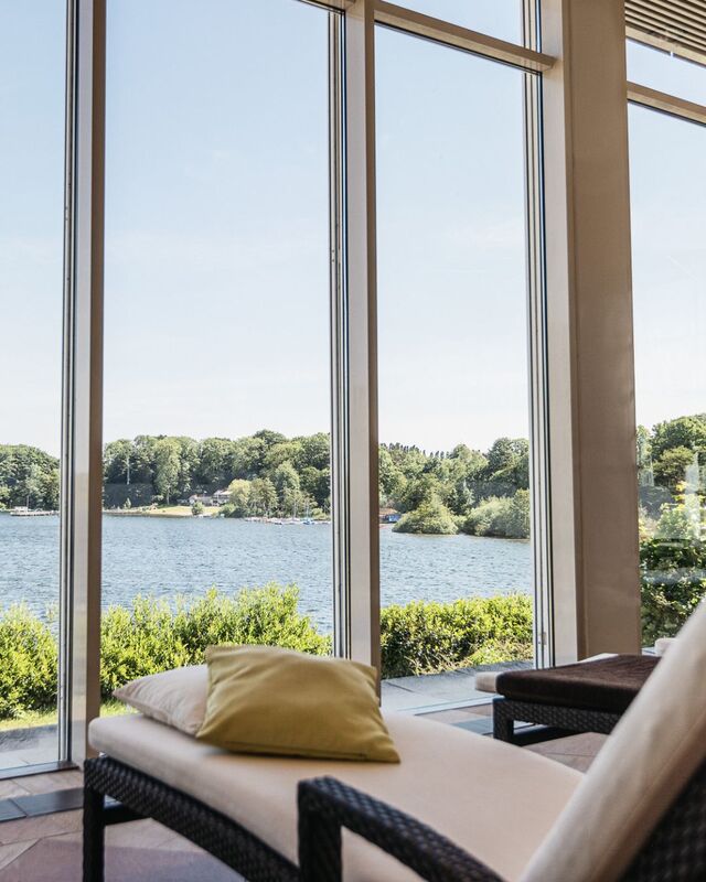 Ausblick Wellnessbereich